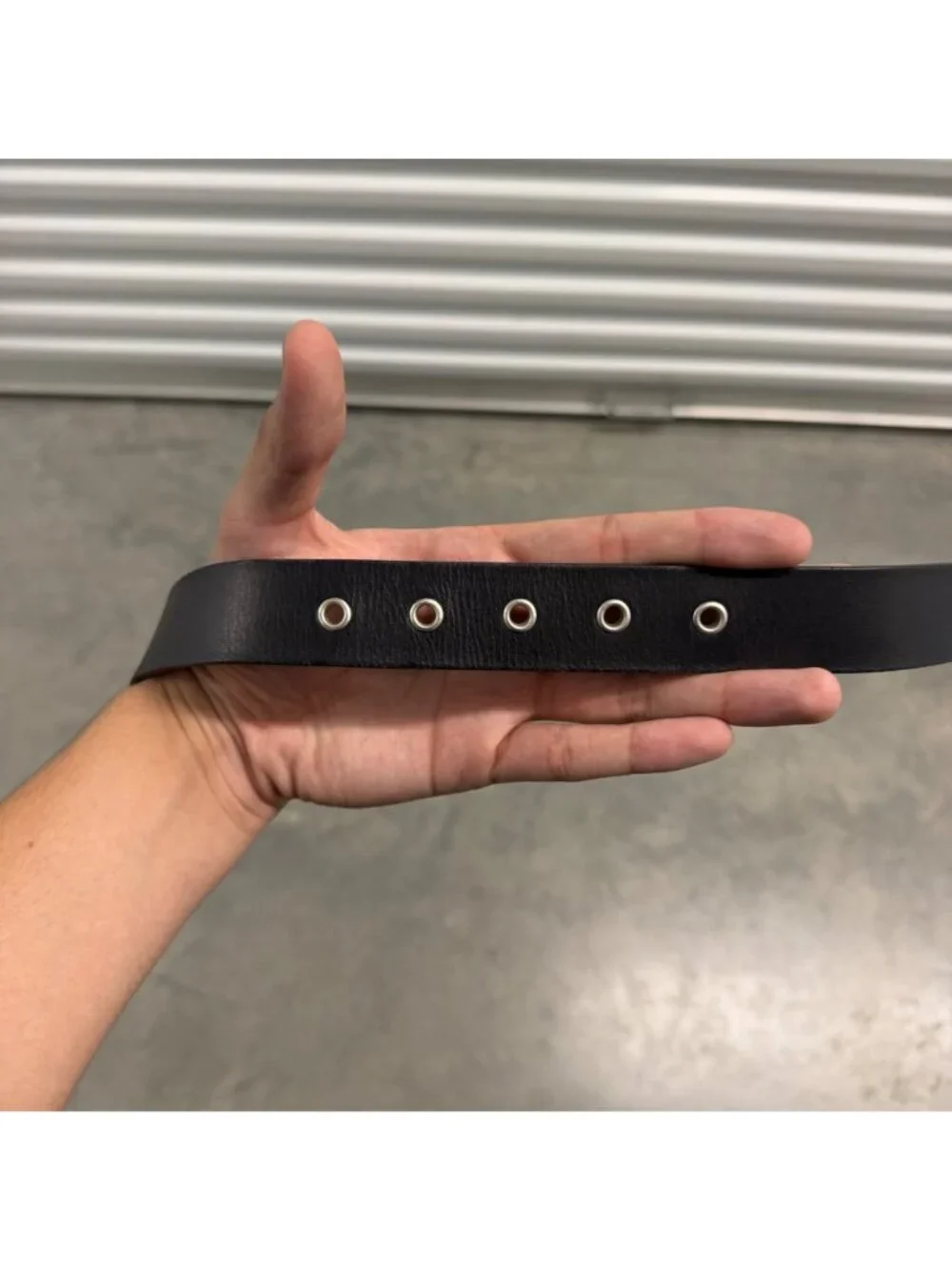 Vintage Y2K Calvin Klein Jeans Studded Leather Belt
